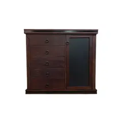 GENERICO - COMODA CAJONERA CLOSET IGMAX 5 CAJONES Y COLGADOR