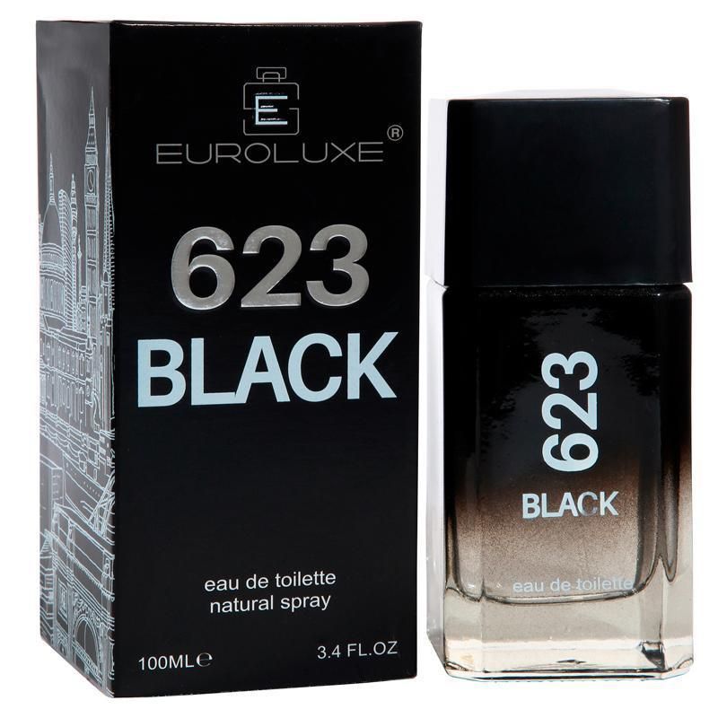 EUROLUXE - Euroluxe 623 Black Hombre 100 ml EUROLUXE