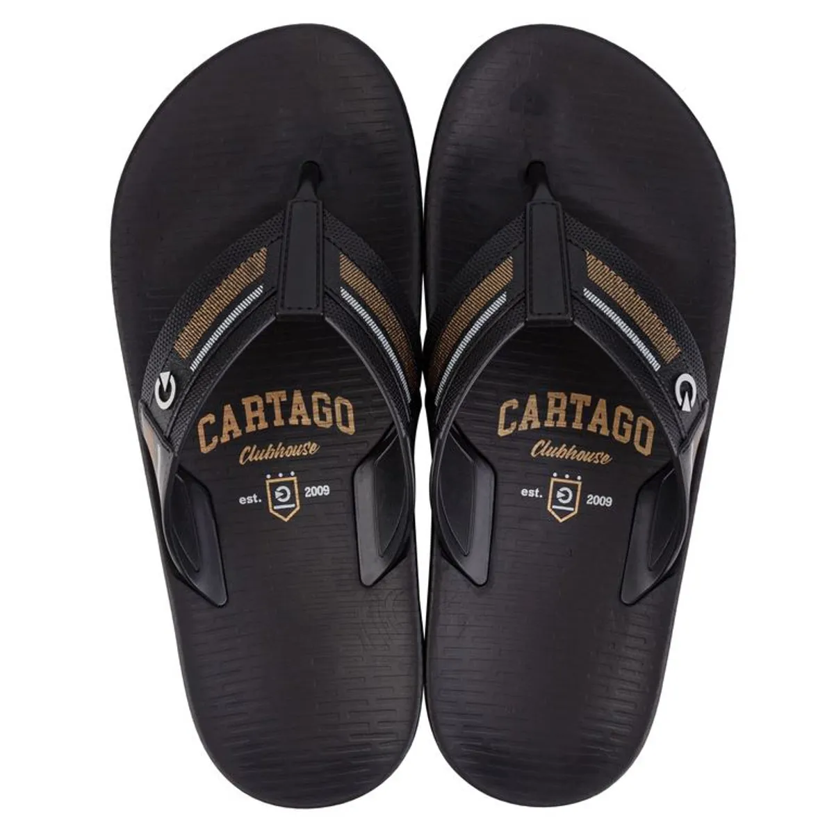 CARTAGO - Sandalia Hombre Café/Negro Mallorca 457 Cartago