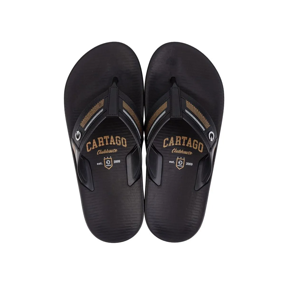CARTAGO - Sandalia Hombre Café/Negro Mallorca 457 Cartago
