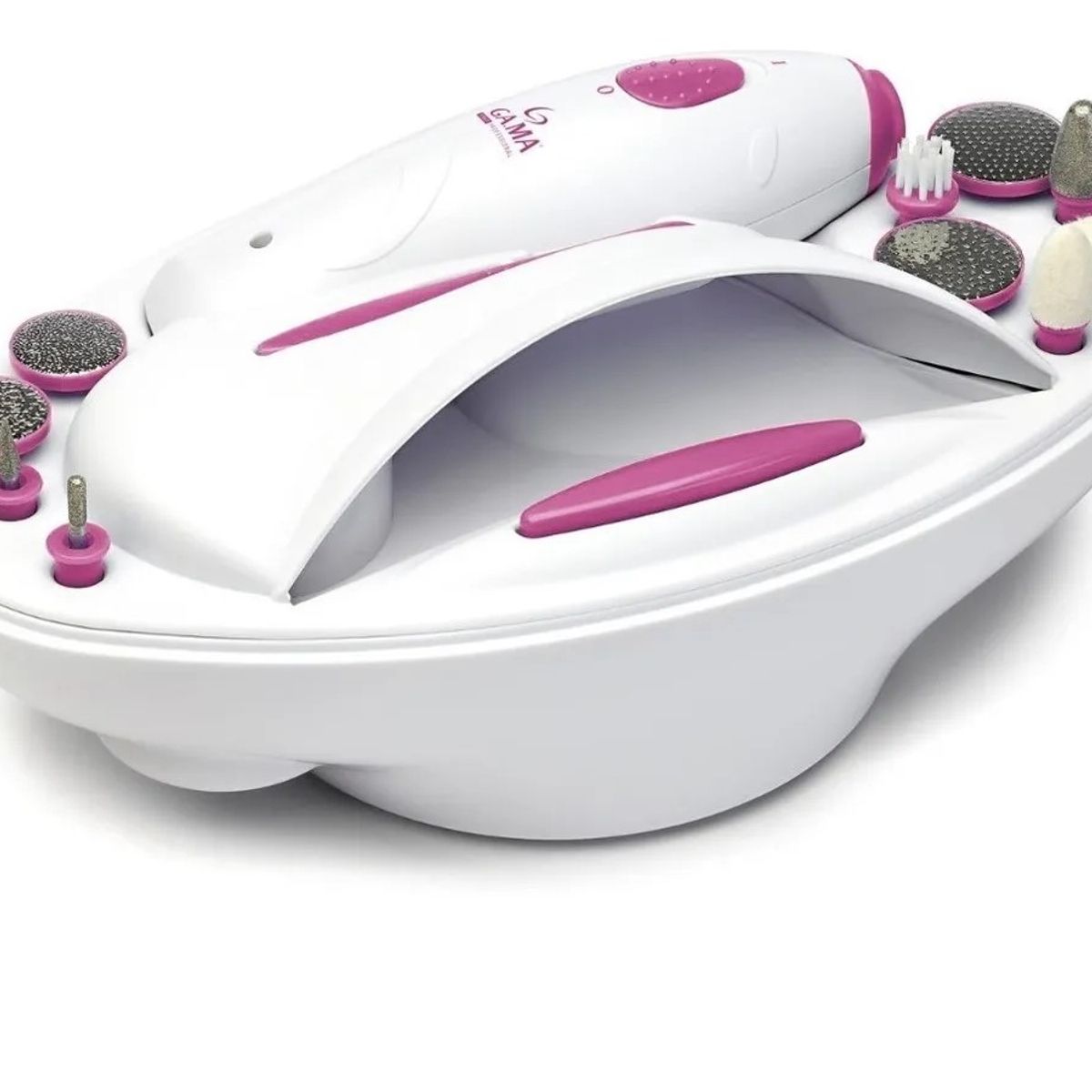 GAMA - Set De Manicura Y Pedicura Gama Kit Uñas 11 En 1 Nail Spa