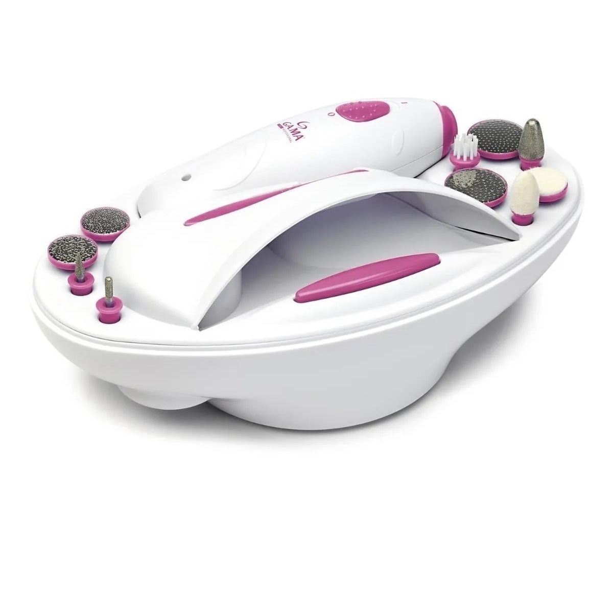 GAMA - Set De Manicura Y Pedicura Gama Kit Uñas 11 En 1 Nail Spa