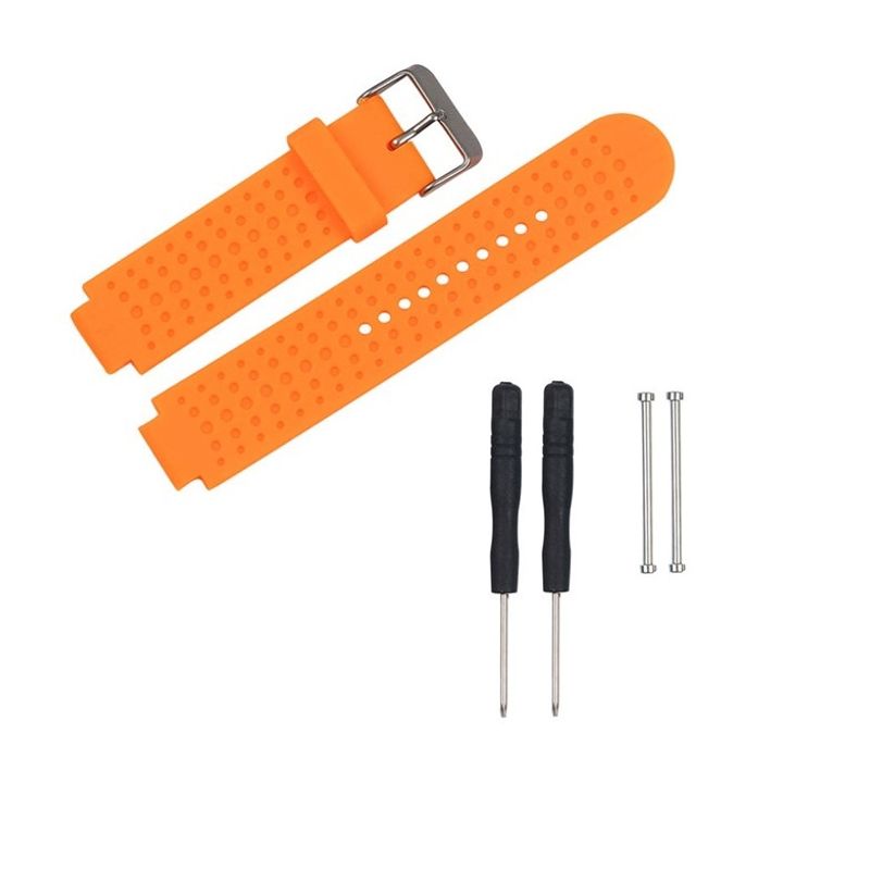 GENERICO - Correa Para Reloj Garmin Forerunner 230 235 630 220 620 735 Naranja