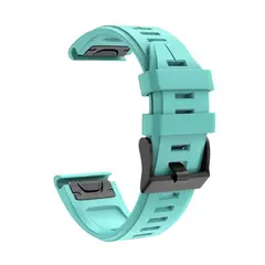 GENERICO - Correa Para Garmin Fenix 6x 6x Pro 5x 5x Plus 3hr 26mm Menta