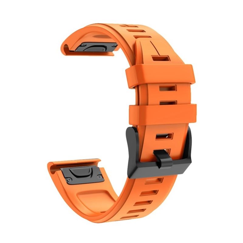 GENERICO - Correa Para Garmin Fenix 6 5 3hr 26mm Naranja