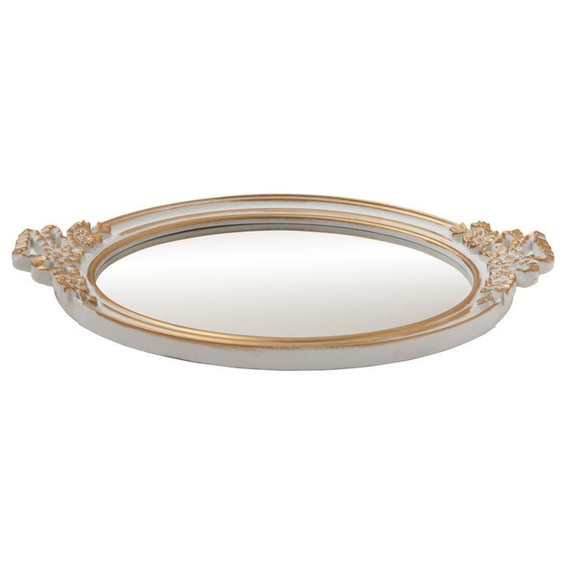 VGO - Bandeja plastica ovalada de 40 cm