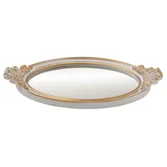 VGO - Bandeja plastica ovalada de 40 cm