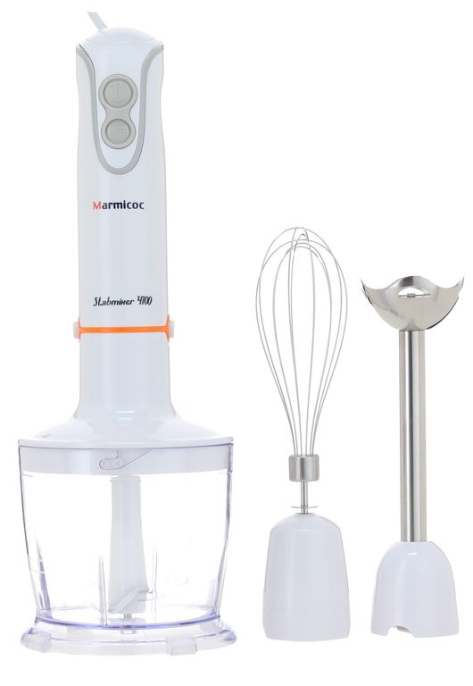 Batidora Inmersión Minipimer MA-4100 600W Blanco - Blanco