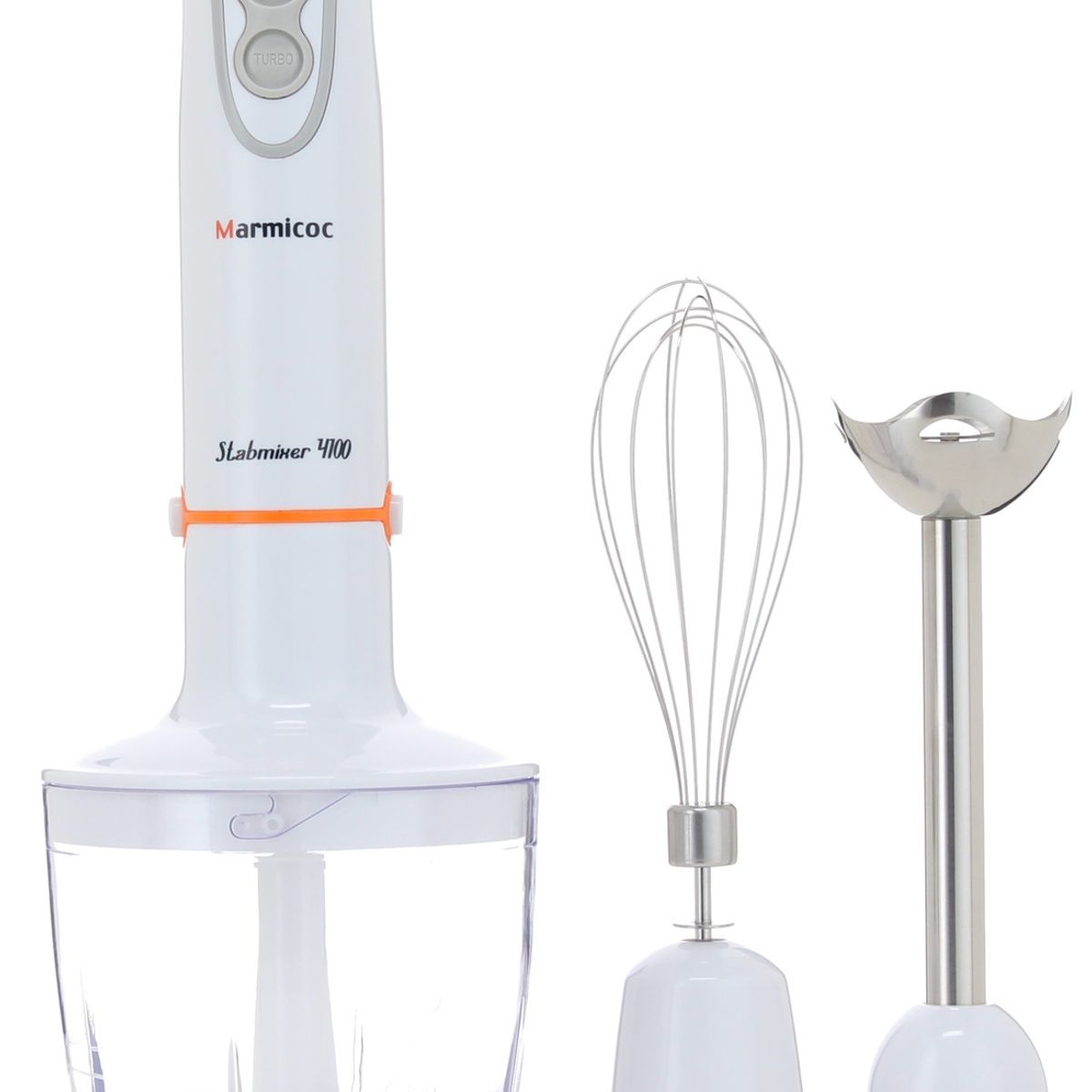 MARMICOC - Batidora Inmersión Minipimer Marmicoc MA-4100 600W Blanco MARMICOC