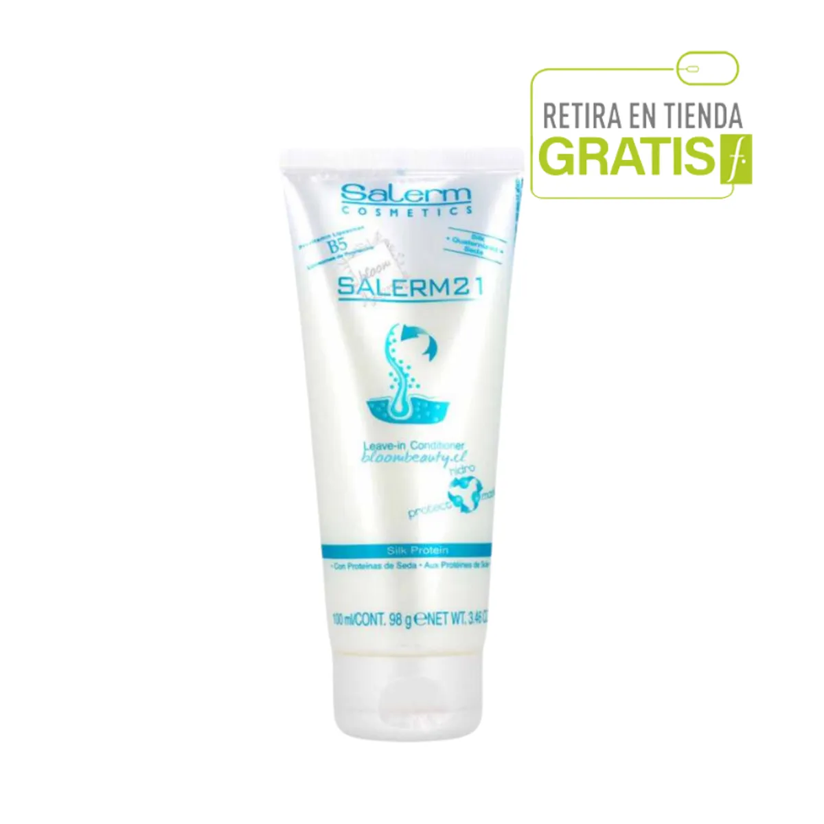 SALERM - SALERM 21 Crema intensiva capilar con Proteina de Seda 100 ml