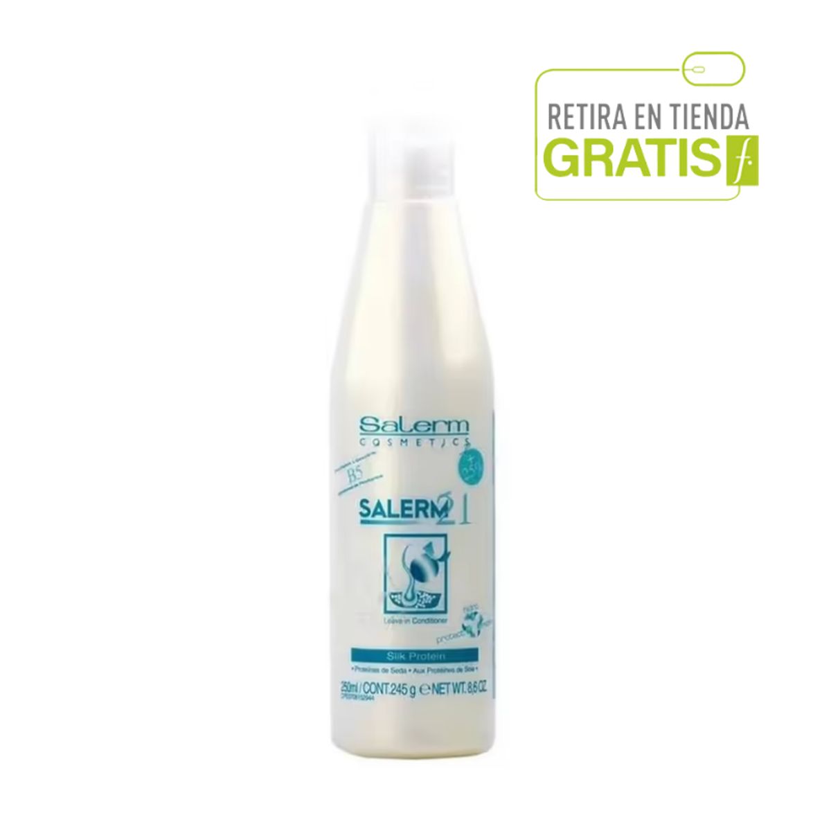 SALERM - SALERM 21 Crema intensiva capilar con Proteina de Seda 250 ml