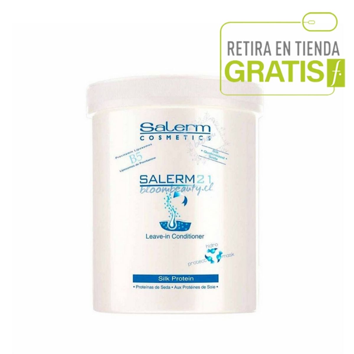 SALERM - SALERM 21 Crema intensiva capilar con Proteina de Seda 1000 ml