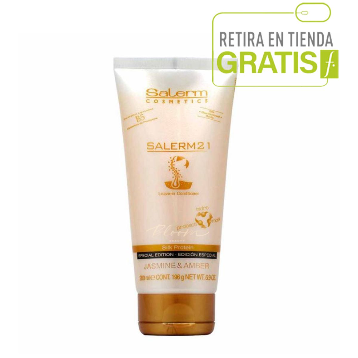 GENERICO - SALERM 21 Crema intensiva capilar Jazmin y Ambar 200 ml.