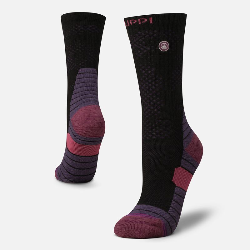 LIPPI - Calcetin Mujer Trekking Light Socks Morado Lippi