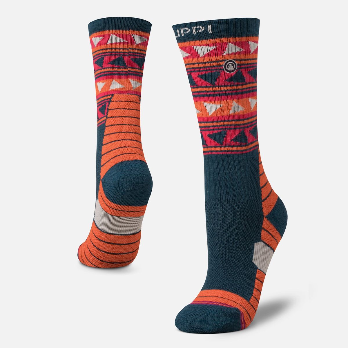 LIPPI - Calcetin Mujer Trekking Light Socks Naranjo Lippi