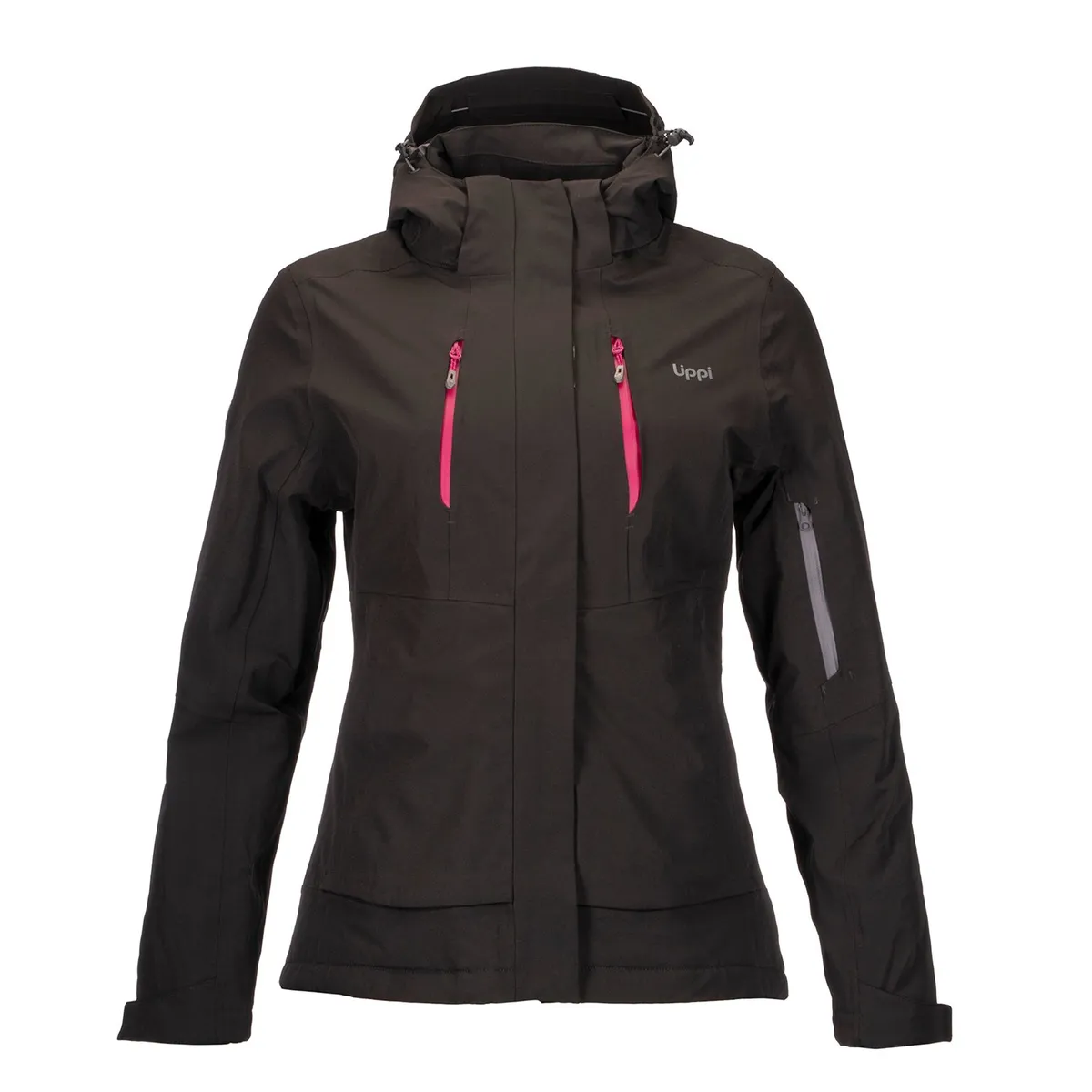 LIPPI - Chaqueta Mujer Andes B-Dry Hoody Jacket Negro Lippi