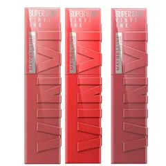 MAYBELLINE - 3 Labiales Superstay Vinyl Ink Nudes Hasta 16H