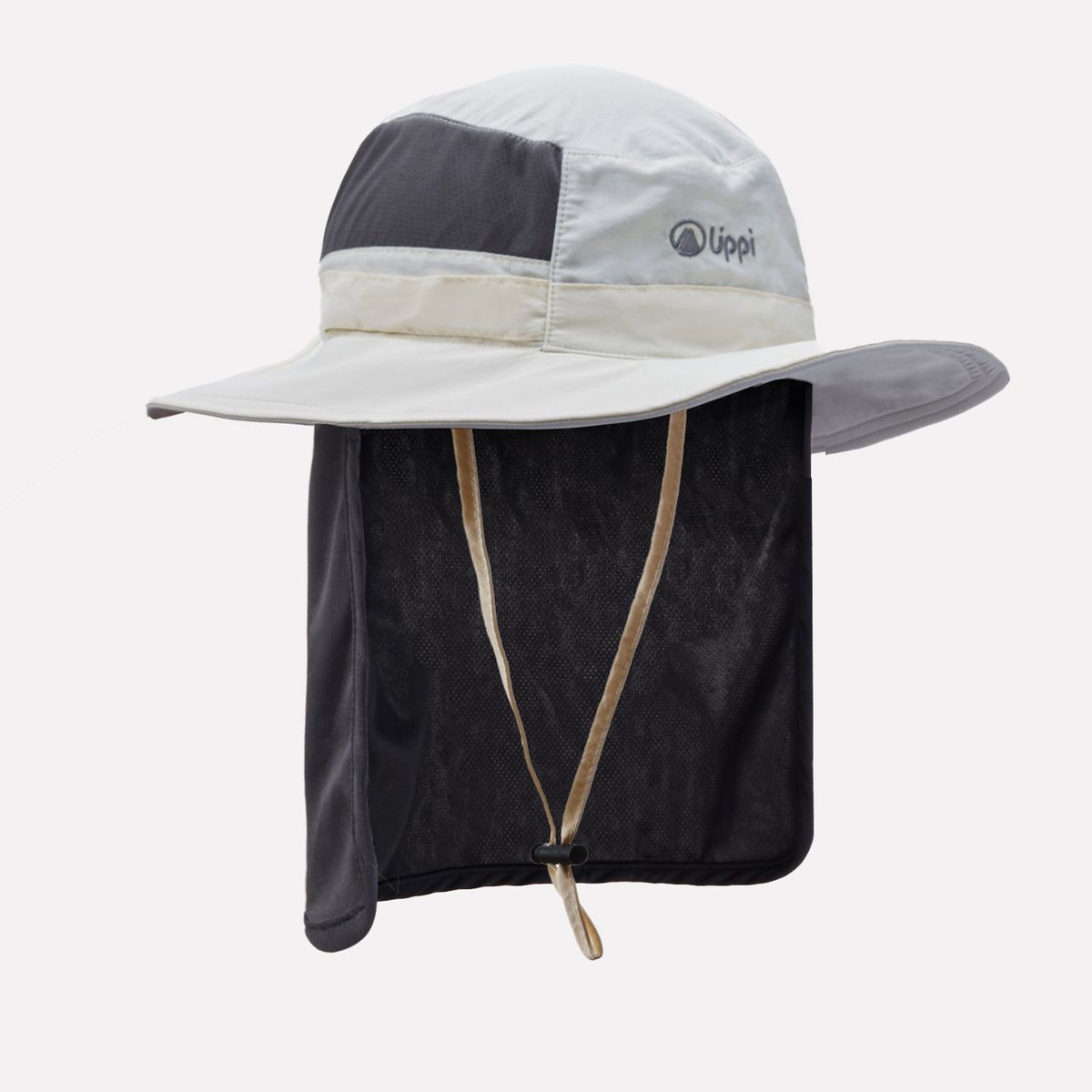 LIPPI - Sombrero Hombre Detachable Quepi Hat Crudo Lippi