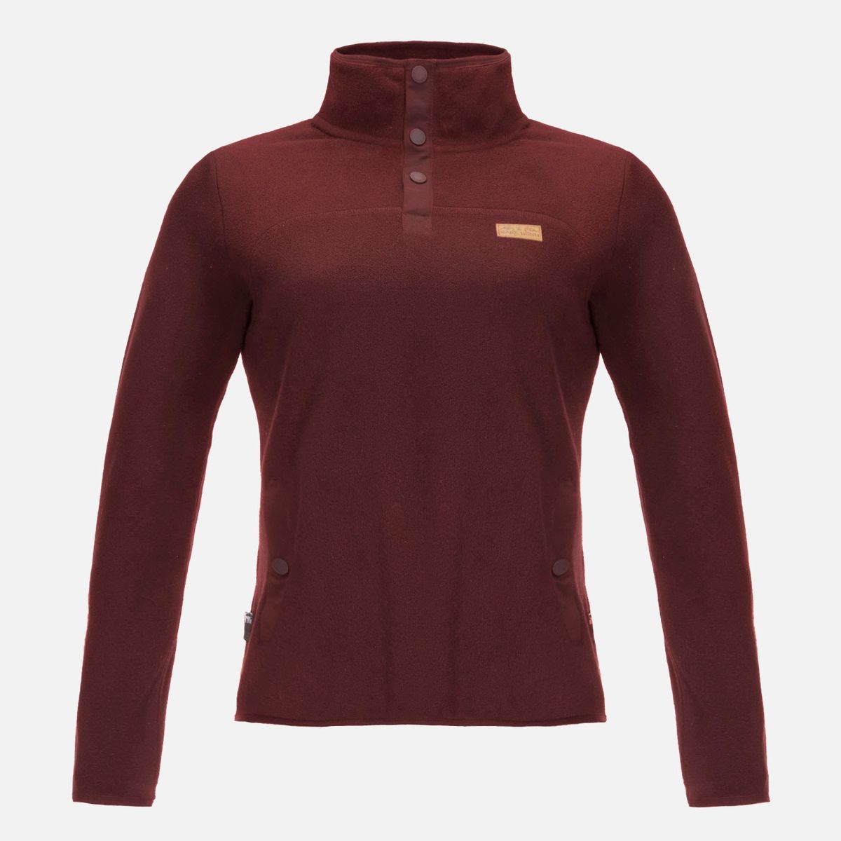 HAKA HONU - Poleron Mujer Tokerau Burdeo Haka Honu