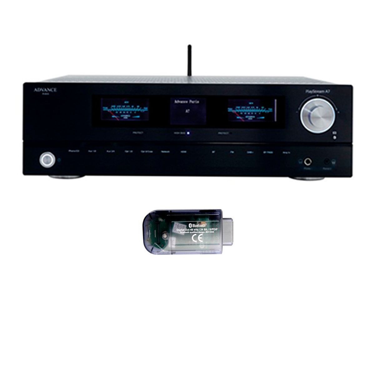 ADVANCE ACOUSTIC - Receiver Stereo Advance Playstream A7