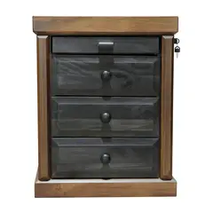 MUEBLES DURAN - Velador Madera Sofia Vicolor