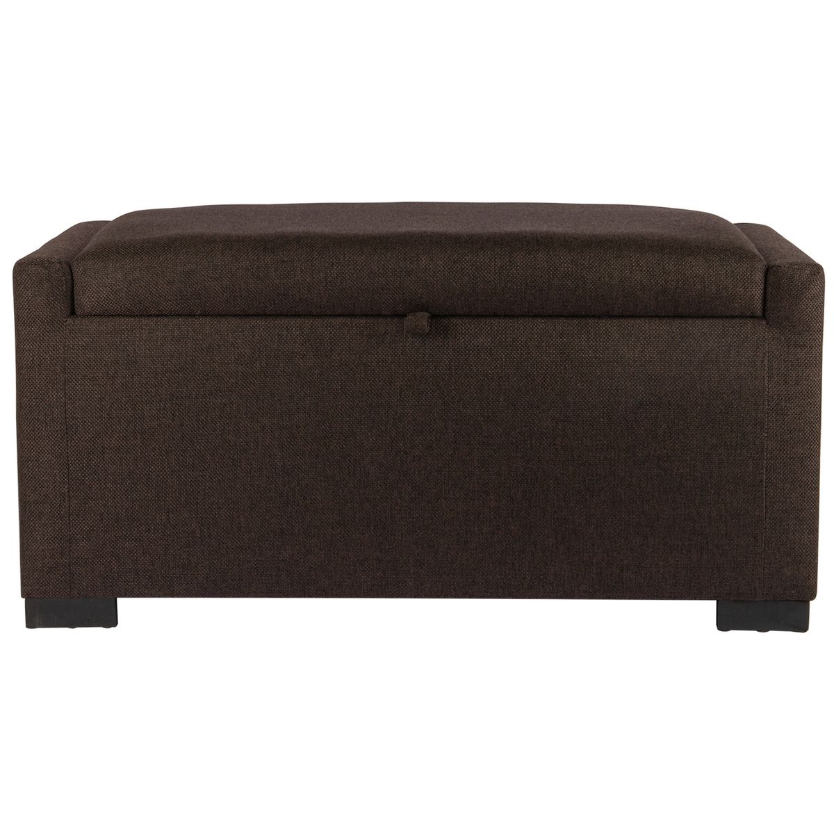 GENERICO - Banqueta con Baúl Leyzy Café Moro Omega 40X55X105 cm Máxima Design