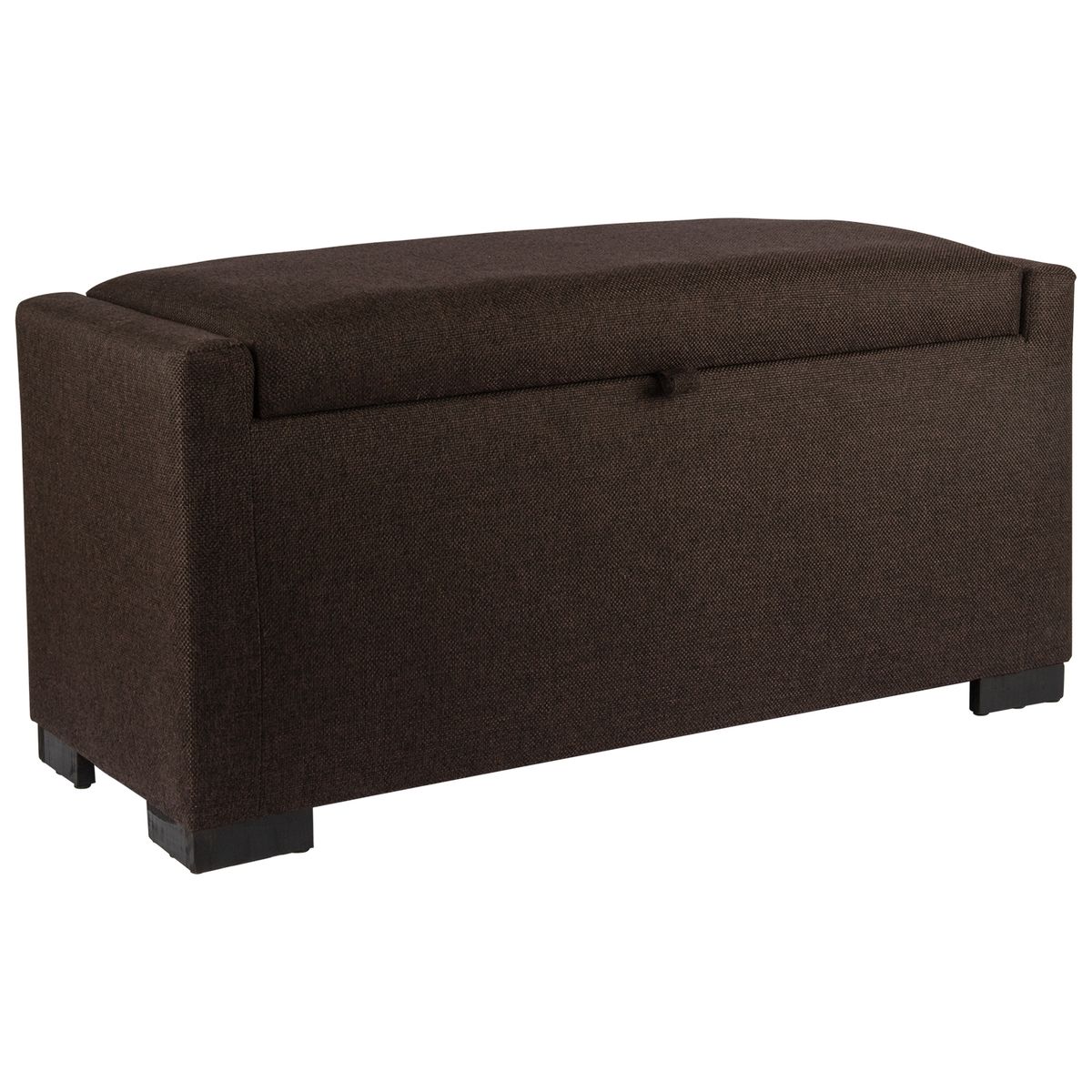 GENERICO - Banqueta con Baúl Leyzy Café Moro Omega 40X55X105 cm Máxima Design