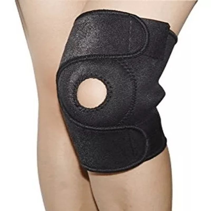 GENERICO - Rodillera Neopreno con Velcro con Refuerzo en Rotula