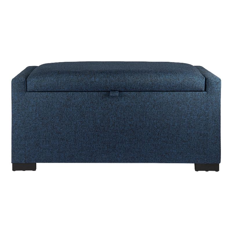 GENERICO - Banqueta con Baúl Leyzy Azul Omega 40X55X105 cm Máxima Design