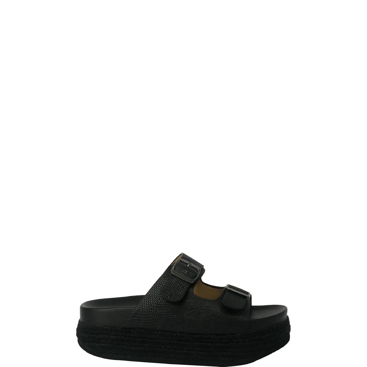 ALQUIMIA - Sandalia Mujer Negro Gesh Alquimia