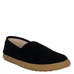 PASSER - Alpargata Hombre Negro Poppy