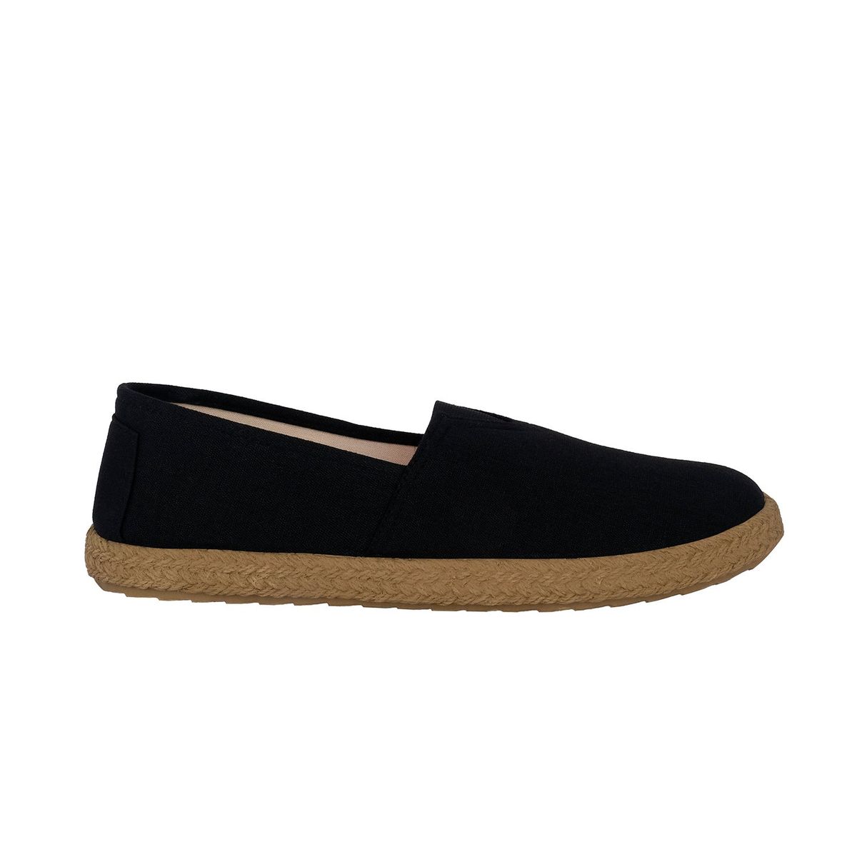 PASSER - Alpargata Hombre Negro Poppy Passer