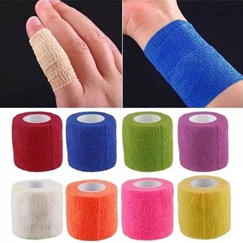GENERICO - Cinta Elastica Coban para Vendaje de 7, 5 cm