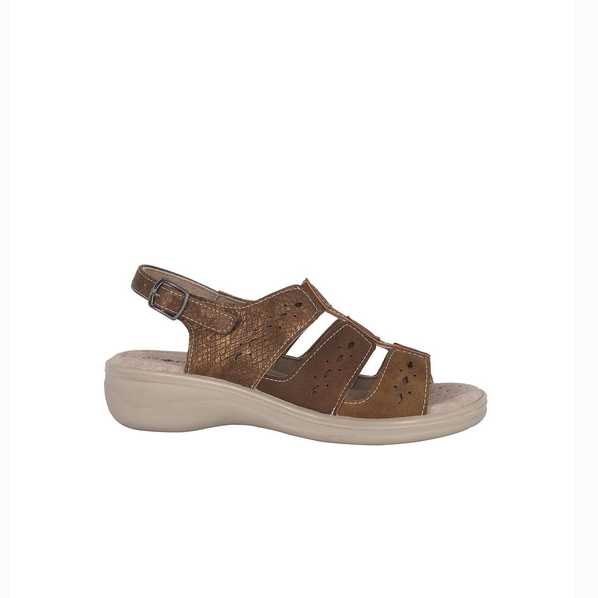 PASSER - Sandalia Mujer Caramelo Bayan Passer