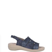 Sandalia Mujer Azul Naranjo