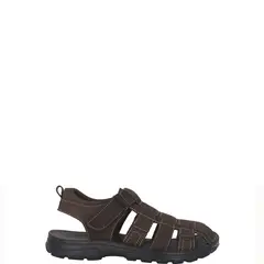 LONDON ADIXT - Franciscana de Cuero Niño Café Jaguar