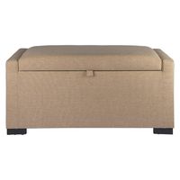 Banqueta con Baúl Leyzy Beige Delta 40X55X105 cm Máxima Design