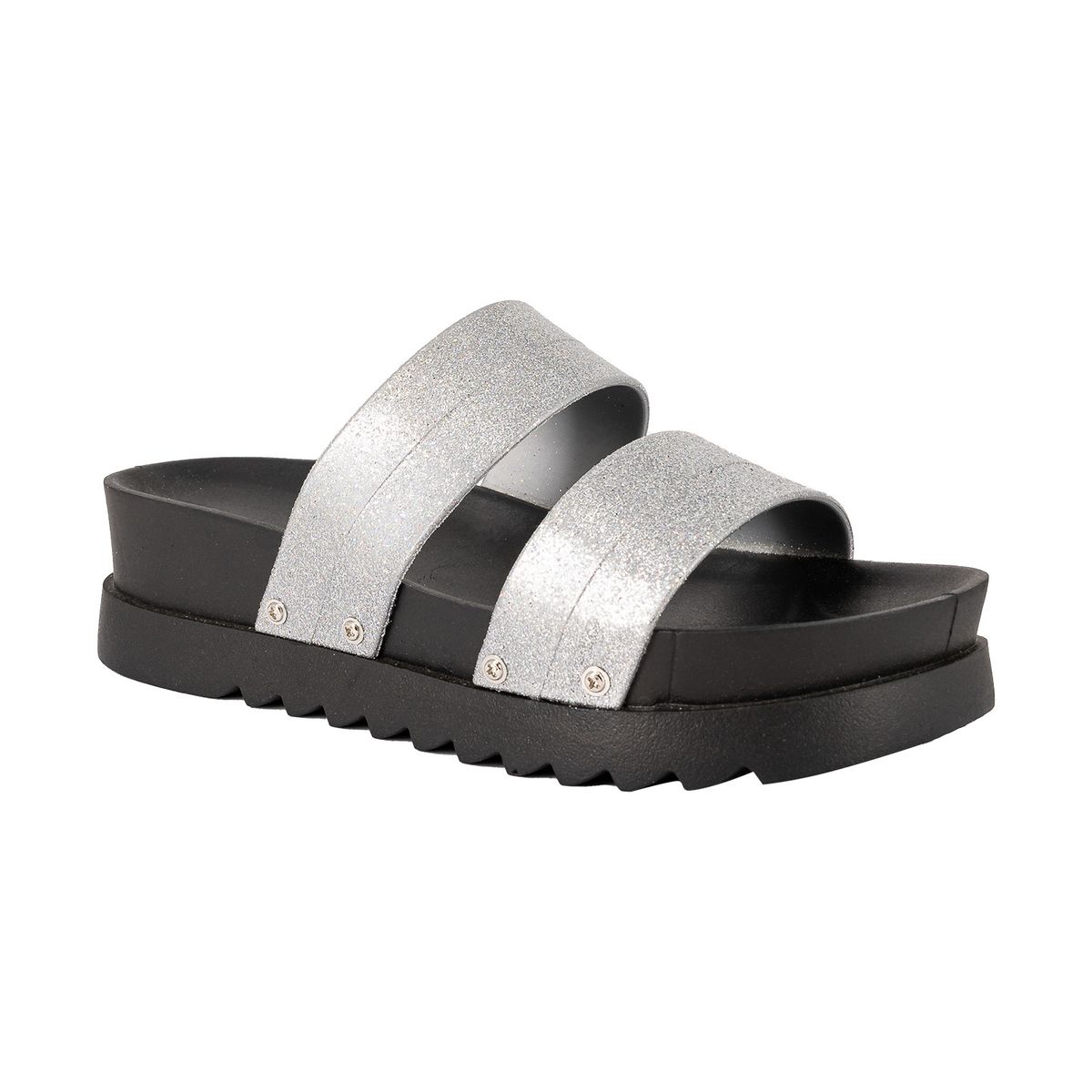 ALQUIMIA - Sandalia Mujer Plateado Tulipán Alquimia