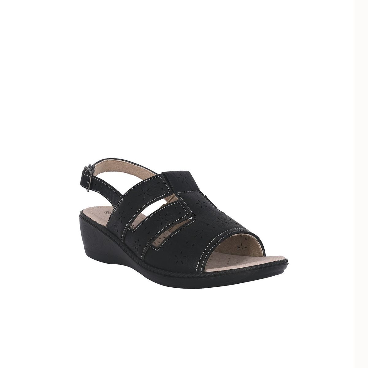 PASSER - Sandalia Mujer Negro Cactus Passer