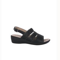 Sandalia Mujer Negro Cactus