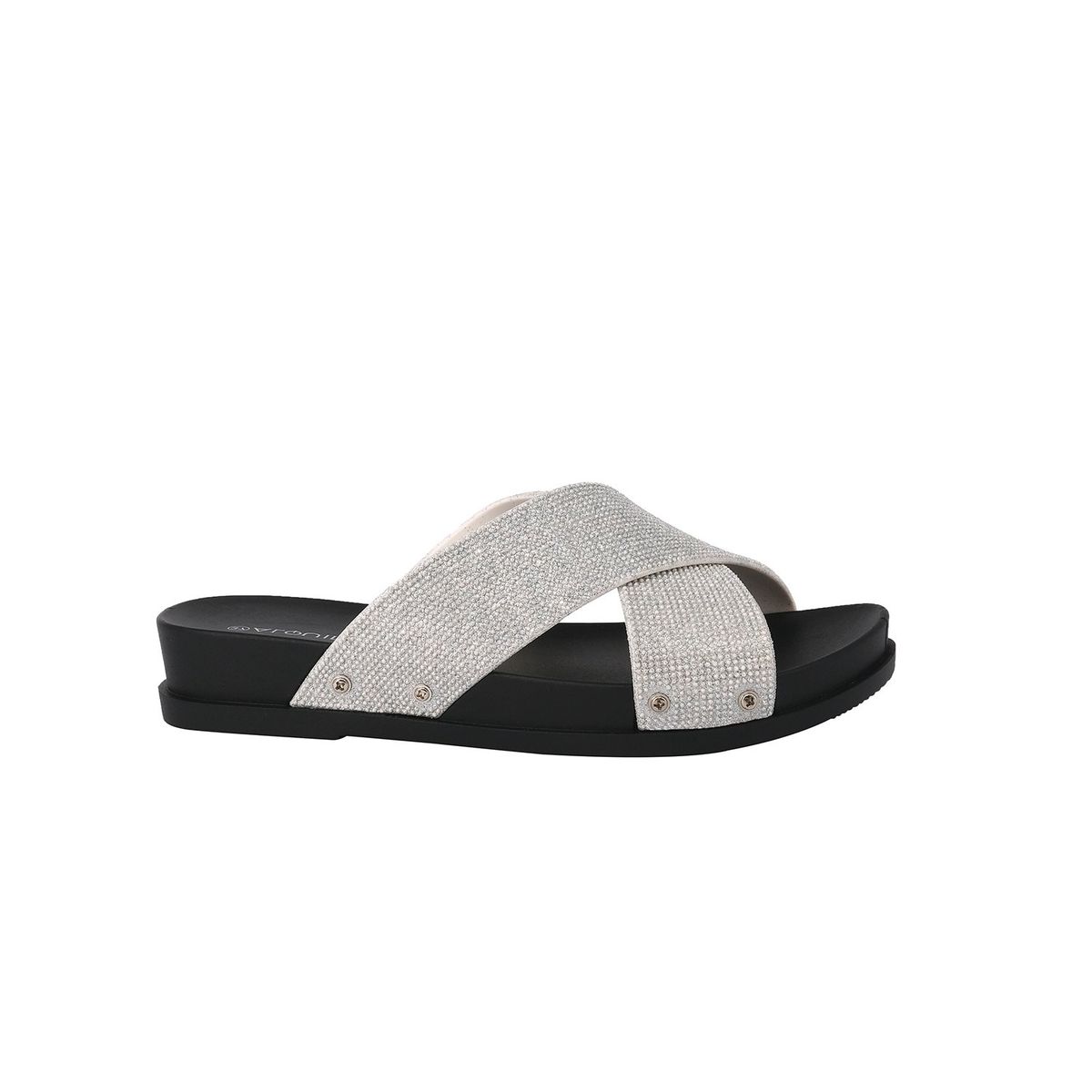 ALQUIMIA - Sandalia Mujer Plateado Woti Alquimia