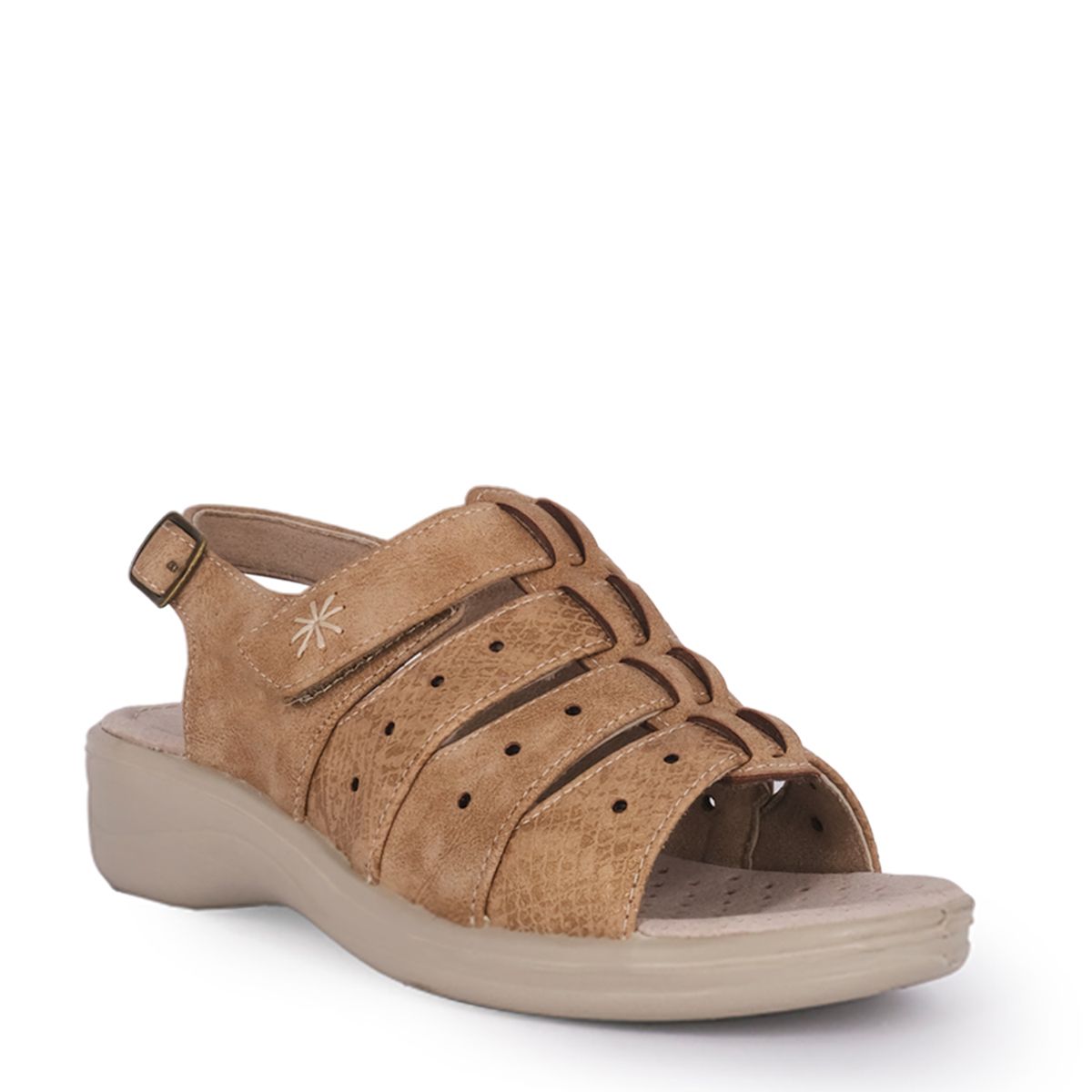PASSER - Sandalia Mujer Tostado Enebro Passer