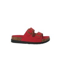 Sandalia Mujer Rojo Janga