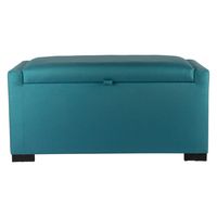 Banqueta con Baúl Leyzy Turquesa Omega 40X55X105 cm Máxima Design