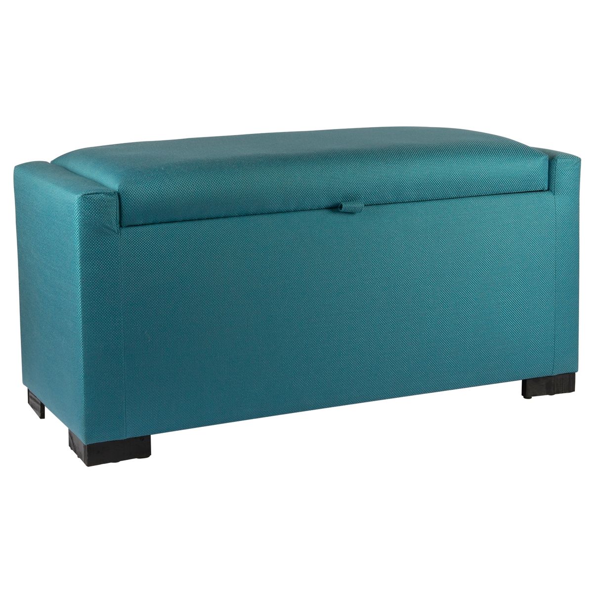 GENERICO - Banqueta con Baúl Leyzy Turquesa Omega 40X55X105 cm Máxima Design