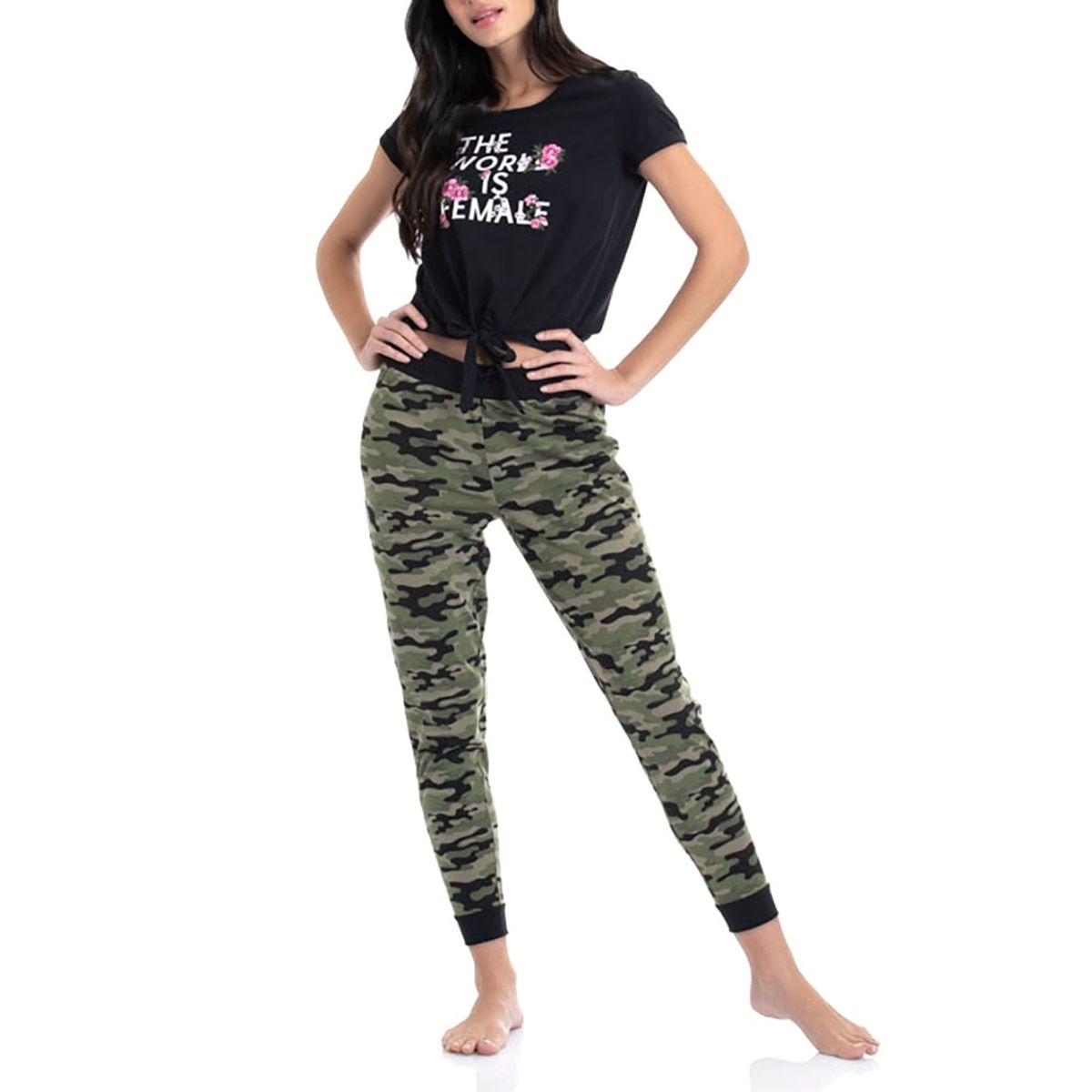 LADY GENNY - Pijama Algdon Estampado