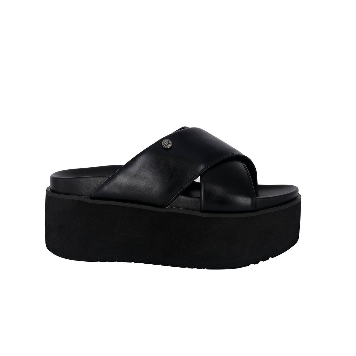 ALQUIMIA - Sandalia Plataforma Mujer Negro Gravity Alquimia