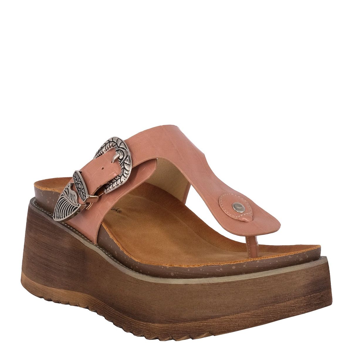 ALQUIMIA - Sandalia Mujer Rosado Plane Alquimia