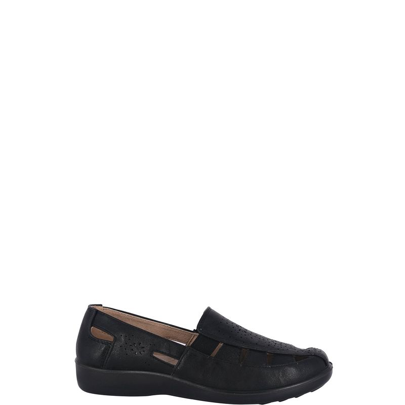 PASSER - Mocasin Mujer Negro Crocus Passer