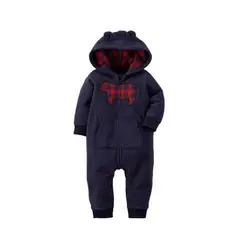 ANGO - Enterito Micropolar BEBE Azul Oso